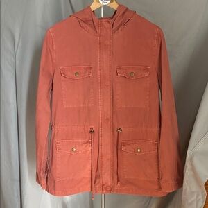 Forever 21 Women's Rust Military Jacket